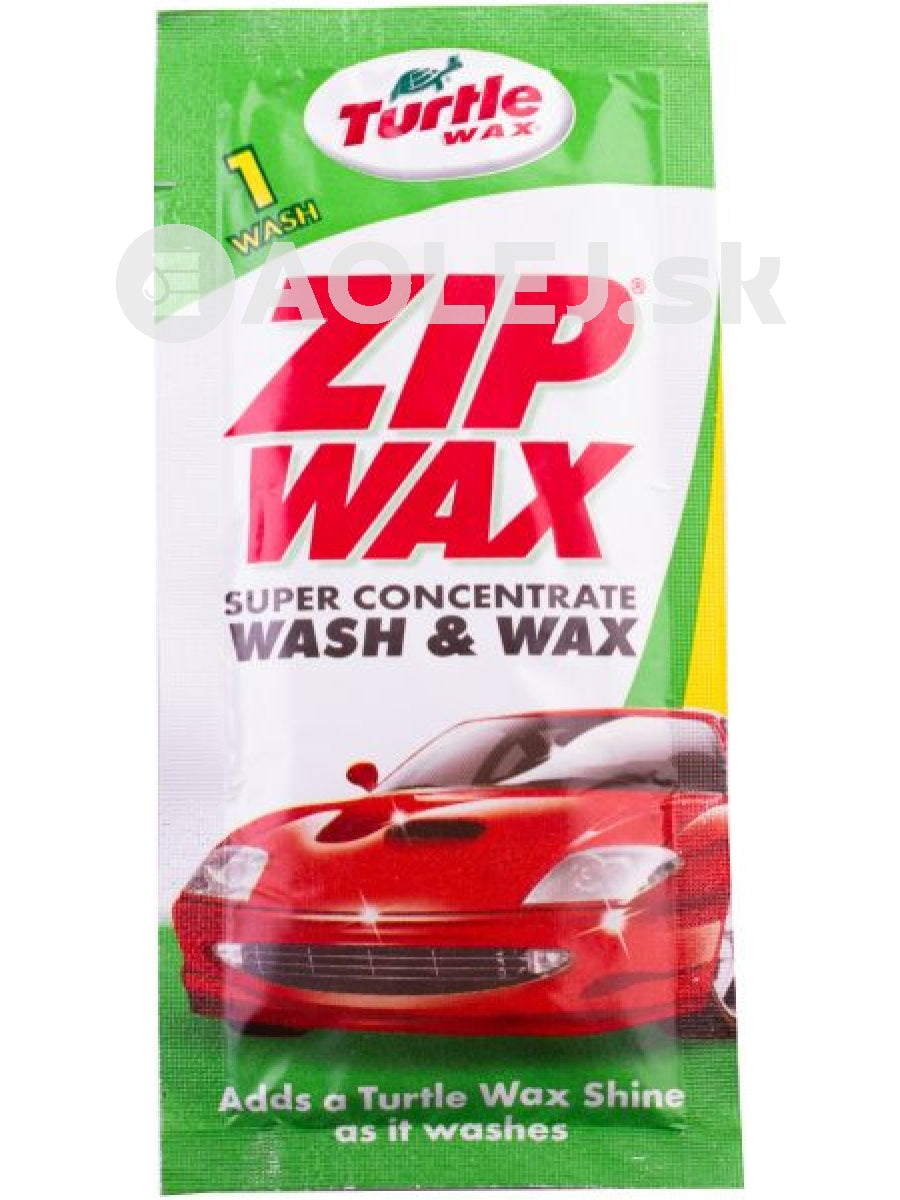 TURTLE WAX ZIP WAX SACHET 20ml Topline Murphys