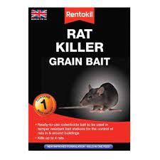 RENTOKIL RAT KILLER GRAIN BAIT  1 SACHET
