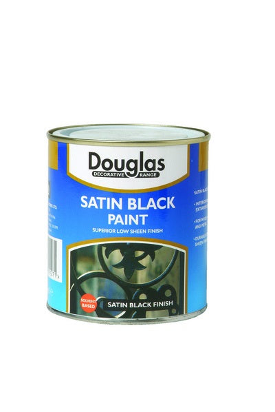 DOUGLAS SATIN BLACK PAINT