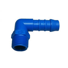 PRESSURE WASHER PVC HOSE TAIL 3/8 BSP X 1/2" 90deg