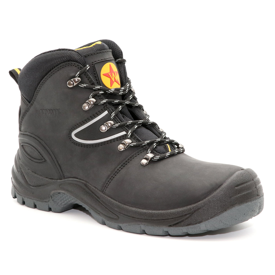 WESTARO S3 BOSS W/P BLACK HIKER BOOT