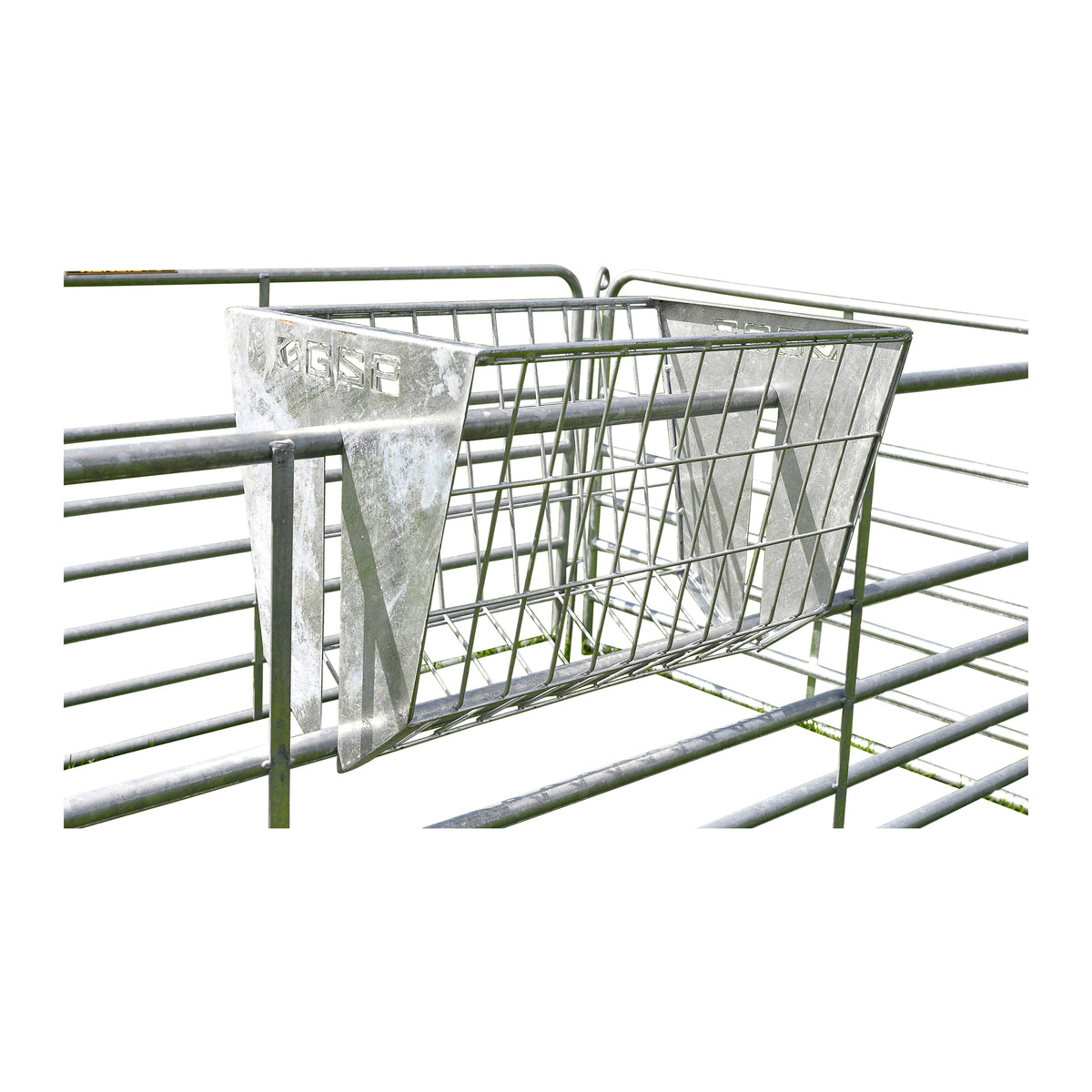 GIBNEY GALVANISED SHEEP HURDLE HAY RACK