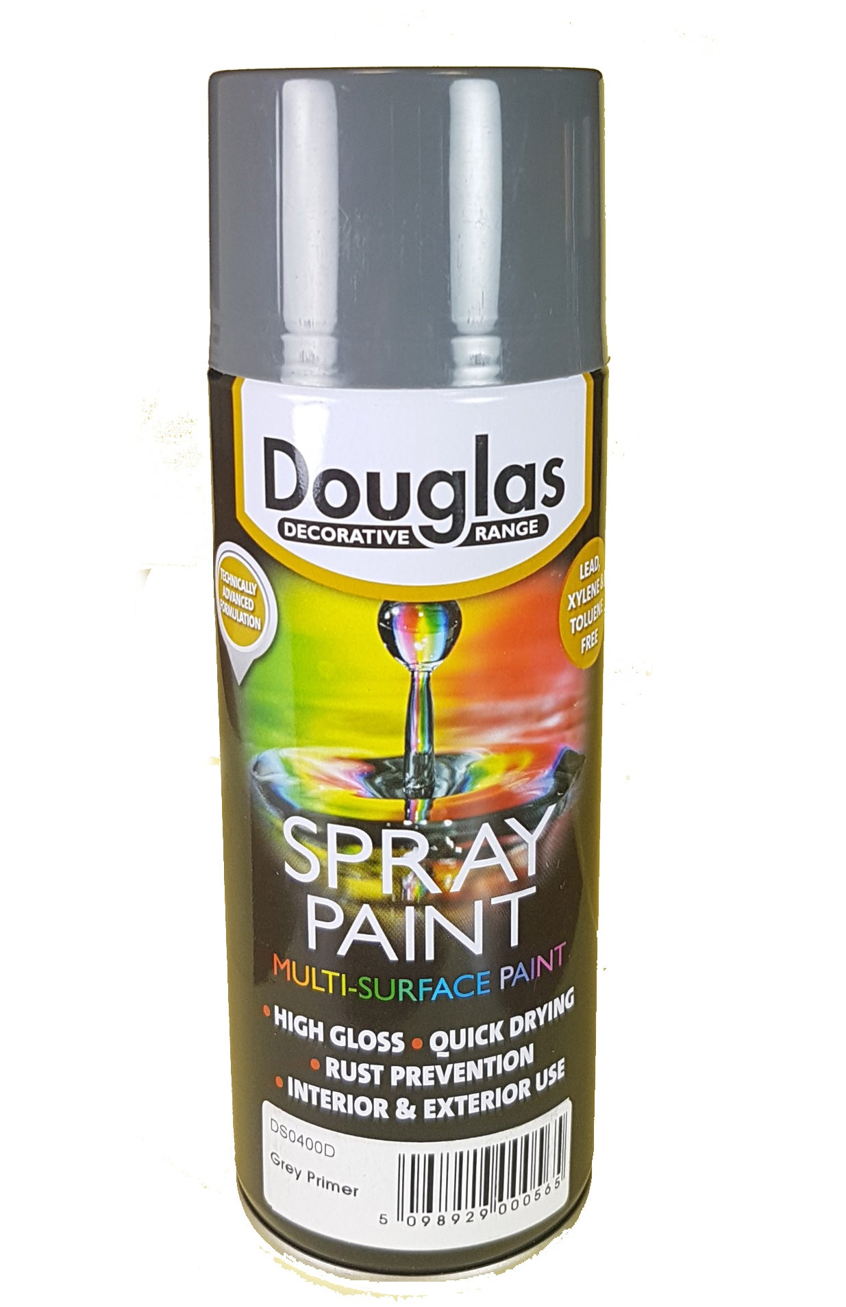 DOUGLAS SPRAY PAINT GREY PRIMER  400ml