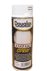 DOUGLAS RADIATOR SPRAY PAINT White  400ml