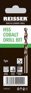 16mm X 178  REISSER HSS COBALT DRILL BIT