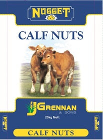 GRENNANS 18% SUPER GROW CALF NUT  25kg