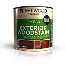 FLEETWOOD 10 YEAR EXTERIOR SATIN WOODSTAIN 1Ltr