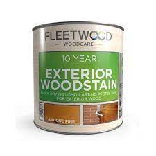 FLEETWOOD 10 YEAR EXTERIOR SATIN WOODSTAIN 250ml