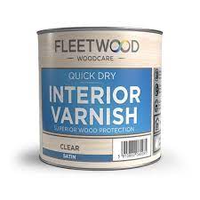 Fleetwood Quick Dry Clear Satin Interior Varnish