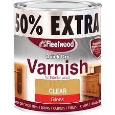 Fleetwood Quick Dry Clear Gloss Interior Varnish