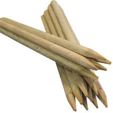 GREEN TREATED ROUND PENCIL POST