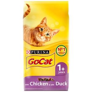 GOCAT DUCK & CHICKEN CAT FOOD  2Kg