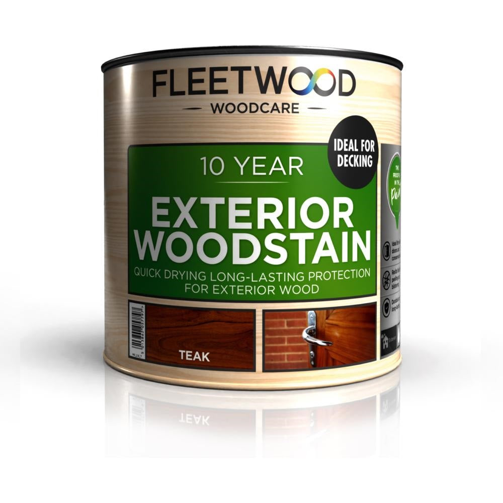 FLEETWOOD 10 YEAR EXTERIOR SATIN WOODSTAIN 250ml